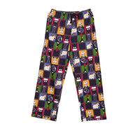 TruffleShuffle Men's Wallace & Gromit Lounge Pants Multi-Coloured | Non-Fading | 100% Cotton | Perfect Novelty Gift