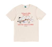 TruffleShuffle Moomin 80th Anniversary Adventure Natural T Shirt White