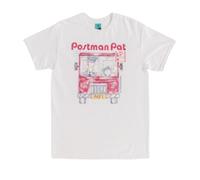 TruffleShuffle Postman Pat and Jess White T Shirt