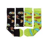 TruffleShuffle Scooby Doo Mystery Machine 2pk Socks