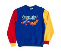 TruffleShuffle Scooby Doo Runaways Colour Block Sweater Blue