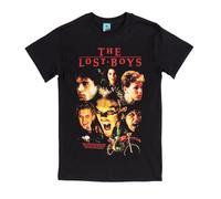 TruffleShuffle The Lost Boys Movie Montage Black T Shirt