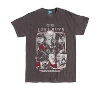 TruffleShuffle The Lost Boys Sleep All Day Vintage Wash Charcoal T Shirt