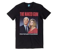 TruffleShuffle The Naked Gun Frank and Jane Black T Shirt