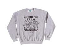 TruffleShuffle The Office Schrute Farm Grey Sweater