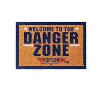 TruffleShuffle Top Gun Danger Zone Door Mat, One Size