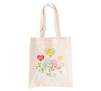 TruffleShuffle Tote Bags Retro Care Bears Tote Bag White/Off White, onesize