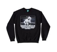 TruffleShuffle Wallace and Gromit Hang in There Gromit Black Sweater
