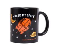 TruffleShuffle Wallace and Gromit I Need My Space Black Mug