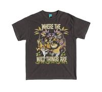 TruffleShuffle Where The Wild Things are Wild Rumpus Vintage Wash Charcoal T Shirt