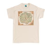 TruffleShuffle Wicked The Lands of Oz Map Natural T Shirt Beige