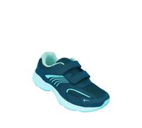 Truflex Women's Wide Fit EE Touch Fasten Comfort Trainer with Cushioned Ankle Support in Navy | Size: 4 Truflex Navy 4
