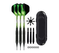 Trufolxiaz 1 Set Professional Electronic Soft Darts Needle Set 19g Soft Tip Darts With Carrying Case Darts Accessories Easy To Use Professional Soft Tip Darts Set For Electronic Dartboard
