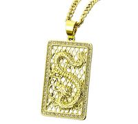 Trufolxiaz Adjustable Dragon Pendant Necklace Ornament Stylish Neck Chains Jewelry Ornament Unique Jewelry For Fashion Enthusiasts Powerful Dragon Pendant Necklace Accessory