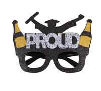 Trufolxiaz Graduation Eyeglasses Decorations Sequined Class Of 2024 Photo Props Frame Fancys Glasses For Congratulation Graduation Party Decorations