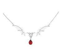 Trufolxiaz Halloween Choker Necklace For Women Girl Gothic Black Bat Wing Pendant Choker With Pendant Clavicle Chain Gothic Bat Necklace