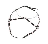 Trufolxiaz Stylish with Flower Bra Chain PU Garter Lingerie Boay Chain Woman Bra Chest Chain PU Body Chain Underwear Accessories