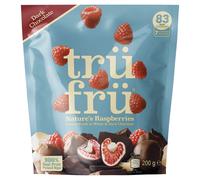 TruFru Raspberries White & Dark Chocolate 200g