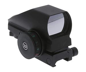 Truglo Multi Color Reticle Open Red Dot Sight, Clamshell Pack (TG8380B)