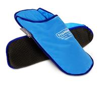 TruHealth Ice Pack Slippers - FSA HSA Approved Foot Ice Pack, Foot Warmer - Neuropathy Pain Relief for Feet, Plantar Fasciitis and Gout Relief, Swollen Feet, Hot Cold Therapy