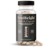 TruHeight Growth Capsules - Tall Nutrition for Natural Growth Supplement for Kids & Teens - Pediatric Vitamin D, K, Calcium & Ashwagandha - Bone Strength - Kids Vitamins D3 K2 Pills, Taller Ages 5+