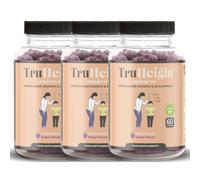TruHeight Growth Gummies (Grape) Tall Nutrition for Natural Growth Supplement for Kids & Teens - Vitamin D, K, Calcium & Ashwagandha, Bone Strength Vitamins D3 K2, Picky Eater, Taller Ages 5+