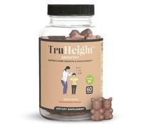 TruHeight Growth Gummies (Watermelon) Natural Growth & Development Supplement for Kids & Teens - Vitamin D, K, Calcium & Ashwaganda - Bone Strength Vitamins - Picky Eater Vitamin for Kids - Ages 5+