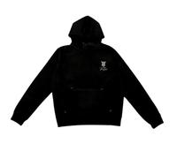 TRUHOOD Essentials Hoodie Men for UK plain long sleeve men's fashion Pull over apparel Soft and comfy Adult hoody wear 80% Organic Cotton, 20% Polyester (UK, Alpha, M, Regular, Regular, Black)