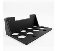 Truine Recessed Rack Ears for Behringer XR18 XR16 SD16 & Midas MR18 MR16 Digital Mixers, 3U 19" Rackmount Kit with D-Type Cutouts for Patch Panel Extension & Flush Front Closing, 1 Pair - Black