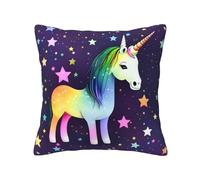 TRUKD Throw Pillow Covers,One-Horse Star Cushion Covers Square,20x20for Outdoor Patio Garden Sofa Farmhouse