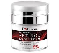 TruLook Moisturizing Face Cream With Retinol And Collagen With Hyaluronic Acid, Day And Night, 1.7 Ounces Liquid