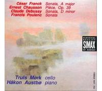 Truls Mørk – Franck: Sonata A major; Chausson: Piece Op. 39; Debussy: Sonata D minor Poulenc: Sonata