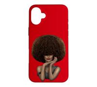 Truly a Black Queen Pride Royalty Afro Diva African American Case for iPhone 16 Plus
