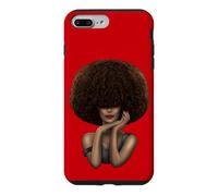 Truly a Black Queen Pride Royalty Afro Diva African American Case for iPhone 7 Plus/8 Plus