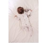 Truly Bunny Print Baby Grow in White | Size: 0-3 m Truly White 0-3 m