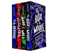 Truly Devious Series 4 Books Collection Set By Maureen Johnson (Truly Devious A Mystery, The Vanishing Stair, The Hand on the Wall, The Box in the Woods)
