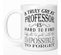 Truly Great Professor Mug - Tenured Professor Gifts for Men or Women - Retirement or Appreciation Gift Idea (11oz, White)