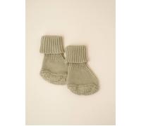 Truly Knitted Baby Booties in Green Truly Green One Size