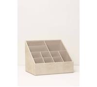 Truly Luxe Faux Shagreen Storage Organiser in Cream Truly Cream
