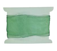 Truly Madly Deeply Mint Green 60mm Wired Organza Ribbon | 60mm Wide, Birthday Decoration, Gift Wrap, Christmas Ribbon, Wreath Making Supplies, Cut to Custom Lengths (Max 20 Metres)