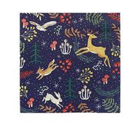 Truly Magical Recyclable Christmas Napkins, Enchanting Winter Wonderland Themed Xmas Disposable Serviettes | Perfect for Decoupage |Exclusively Designed in the UK by Talking Tables Pack of 20