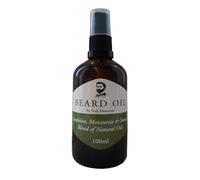 Truly Moroccan Beard Oil 100ml | Argan Hemp & Sweet Almond | Cedarwood & Lime | Natural Organic Beard Conditioner