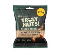 Truly Nuts! Always Stoked Smoked Mixed Nuts 420g | Baked Not Fried