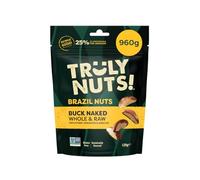 Truly Nuts! Buck Naked Raw Brazil Nuts 960g | Wild Harvested