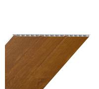 Truly PVC Hollow Soffit Board uPVC Toungue & Groove Panel (300mm x 5m) - Golden Oak