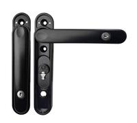 Truly PVC Limited greenteQ Clearline CentreFold Intermediate Bifold Patio Door Handle (3 Pack) - Black