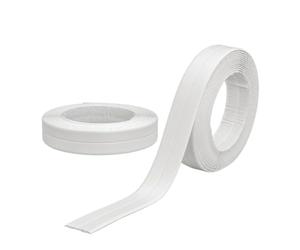 Truly PVC Limited Soudal Self-Adhesive Sanitary Sealing Strip, Waterproof Joint Tape for Baths, Showers & Sinks - White, 22mm (3 Pack)