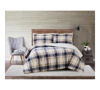 TRULY SOFT Everyday Comforter Set, Blue & Cream, King