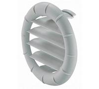 truma air flow outlet vent lamela grill style for 65mm pipe in Grey