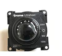 Truma Ultraheat control panel, black without cable.